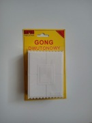 DZWONEK GONG DWUTONOWY BIM-BAM GNS-921 ZAMEL + GRATIS