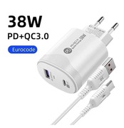 Ładowarka 38W PD+QC3.0