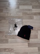 Czarna czapka Polo Ralph Lauren