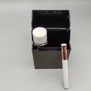 Zestaw: papieros bańki mydlane + pojemnik na płyn + papierośnica 