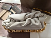 Torebka skórzana wzór Bottego Veneta Chain Clutch