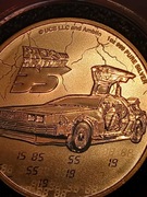 1 oz Ag 999 rok 2020 " skrętka  " Back to the future 