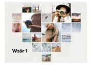 Kolaż ze zdjęć A3 + Ramka biała lub czarna