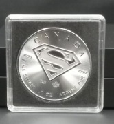 SUPERMAN -SYMBOL CANADA 2016-1oz SREBRO 9999 