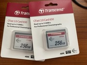 karta TRANSCEND CFX650 CFast 2.0 256GB
