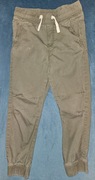 Spodnie joggery khaki chłopięce r. 134 8-9 lat H&M