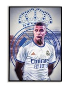 Kylian Mbappé PLAKAT A3 - Real Madryt, PSG - GRATIS