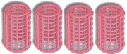 Wałki do włosów z zatrzaskiem, nakładką termoloki 38mm 6 sztuk bardzo duże