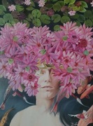 Pani jeziora. 60cm./80cm.