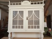 ludowy kredens,witryna,- po renowacji / PRL