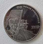 Ukraina 2 hrywny, 2008 90 rocznica - Zachodnioukraińskia  Republika  