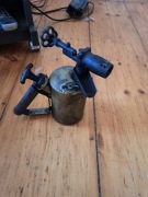 Stara mosiężna lutlampa G BARTHEL 0,9 l