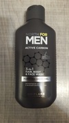 Żel pod prysznic 3 w 1, North For Men Active Carbon