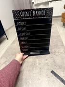 Tabliczka do powieszenia na ściane planner