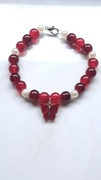 Bransoletka motylek handmade 