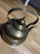 Czajnik mosiężny mosiądz antyk