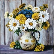 Obraz olejny Margaretki 