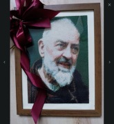 Cudny Obraz Haft Diamentowy Św. Ojciec Pio