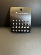 Kolczyki 22 sztuk 4-6 mm