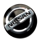 Naklejka NISSAN 14mm Emblemat Kluczyk Pilot Logo znaczek zaślepka