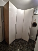 Zestaw Szafa narożna Trawen + 2 jednoskrzydłowe