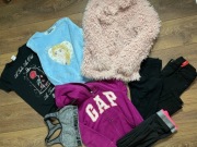 Zestaw ubrań dziewczęcych 8 sztuk 140-146 cm 9-10 