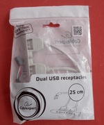 Port Cablexpert - 2 x USB 2.0
