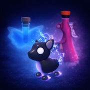 Fire Mare / Ride Potion + Fly Potion / - Adopt Me!