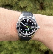 Certina DS Action Diver Powermatic 80 Automat - Czarna tarcza 