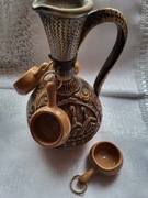 Ozdobny wazonik gliniany Oryginał z San Marino