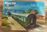 Model kartonowy Wagon 120A