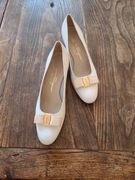 Czółenka półbuty 1 klasa "Salvatore Ferragamo" buty na obcasie