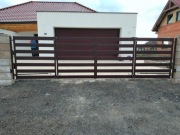 Brama harmonijkowa łamana automatyczna