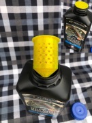 Filtr z Silica Gel do pojemników Złoty Stok z czarnym prochem.