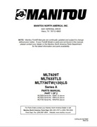 Katalog części Manitou MLT 629 T, MLT 633 TLS, MLT 730 TW Seria A ENG