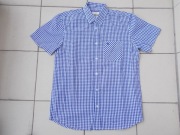 BIG STAR KOSZULA NOWA BAWEŁNA KRATKA kr. rękaw  L / 41 