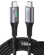 Kabel USB-C szybkie ładowanie 60W/100W do telefonu Samsung Xiaomi Android