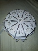 Tort z papieru Komunia Święta 