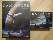 Gra planszowa Ganimedes + dodatek Księżyc PL NOWA