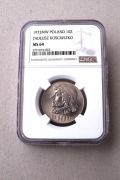 10 zł. 1973 Tadeusz Kościuszko  NGC  MS64 /rzadka/
