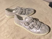 PRIMIGI skóra Buty rozmiar 34 wkładka 23 cm Srebrne dziewczynka NOWE