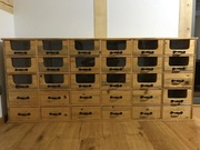 Komoda loft jak Pharmacy Nordal lite drewno szafa