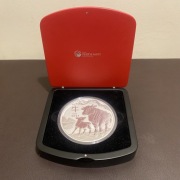Australia Lunar III PerthMint 1kg Rok Bawoła 2021 srebro Ag9999