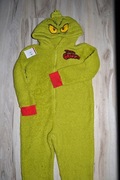 30^ The Grinch strój przebranie piżama 4/5  Lat_ 104 /110 cm  