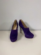 Nine West szpilki 36 botki fioletowe