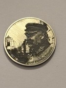 Piłsudski. Alpaka fi 32 mm. Gyges