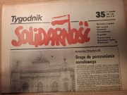 Tygodnik Solidarność 35 1981 Strajk Politechniki Warszawskiej
