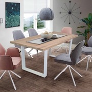 Stól z litego dębu loft 140x90