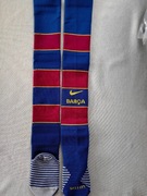 Okazja!!! FC Barcelona getry piłkarskie Nike nowe rozmiar 31-35 dwupak