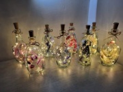 Flower Bottle, butelka dekoracyjna PREZENT kwiaty